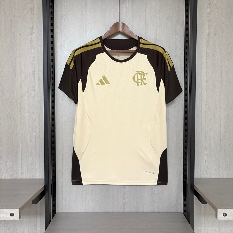 Camisa Flamengo Treino Bege 2026