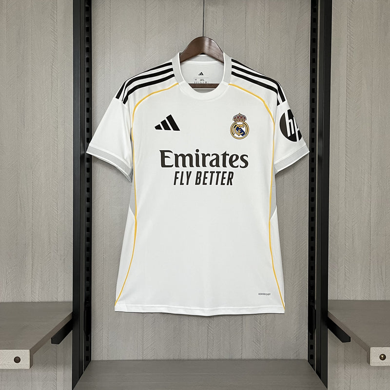 Camisa Real Madrid Home 2025/26 Pronta Entrega