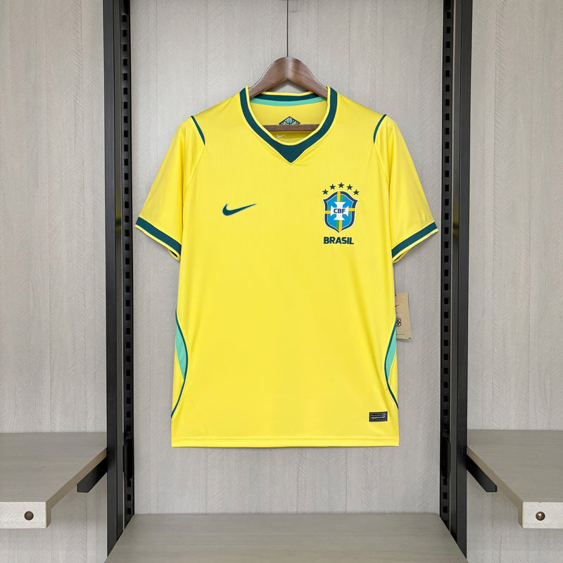 Camisa Brasil Amarelo 2026 Pronta Entrega